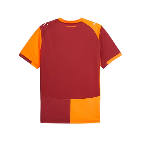 Galatasaray Home Jersey – striped retro football jersey back view