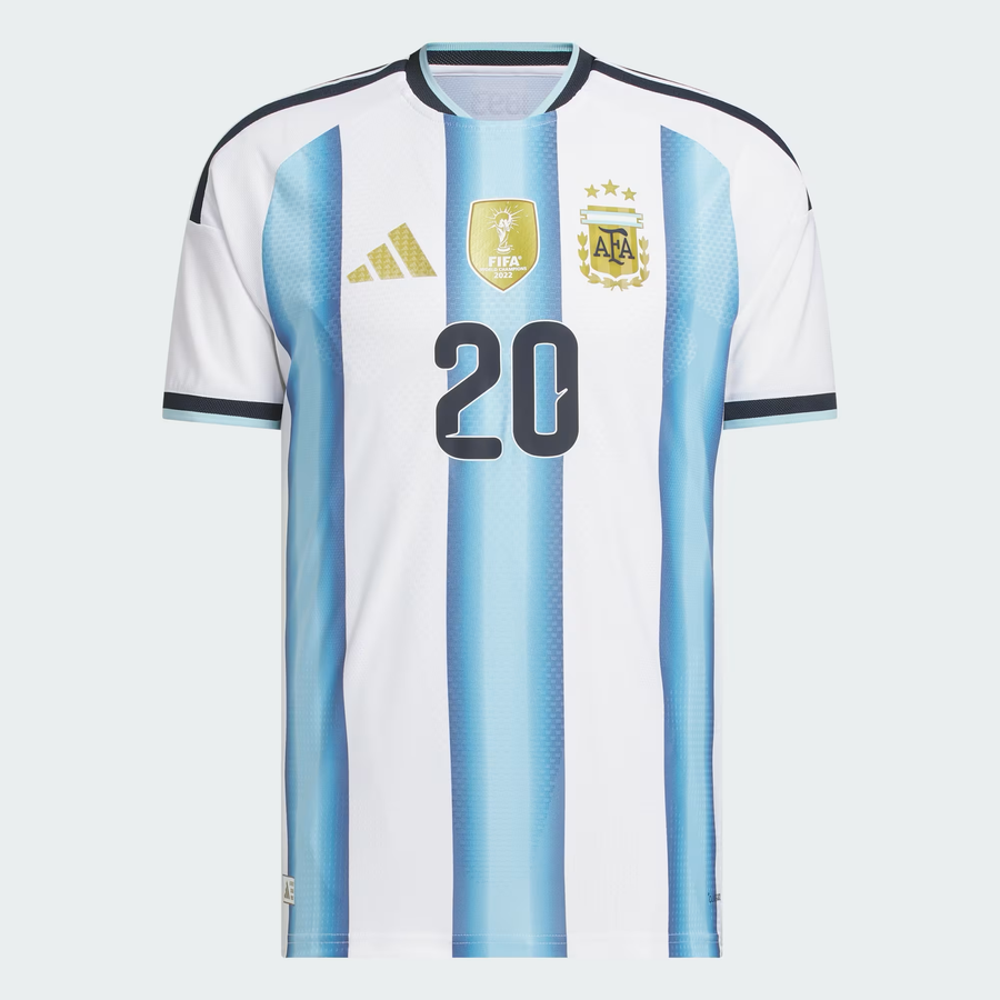 Argentina Home Jersey 2026 | #20 Mac Allister
