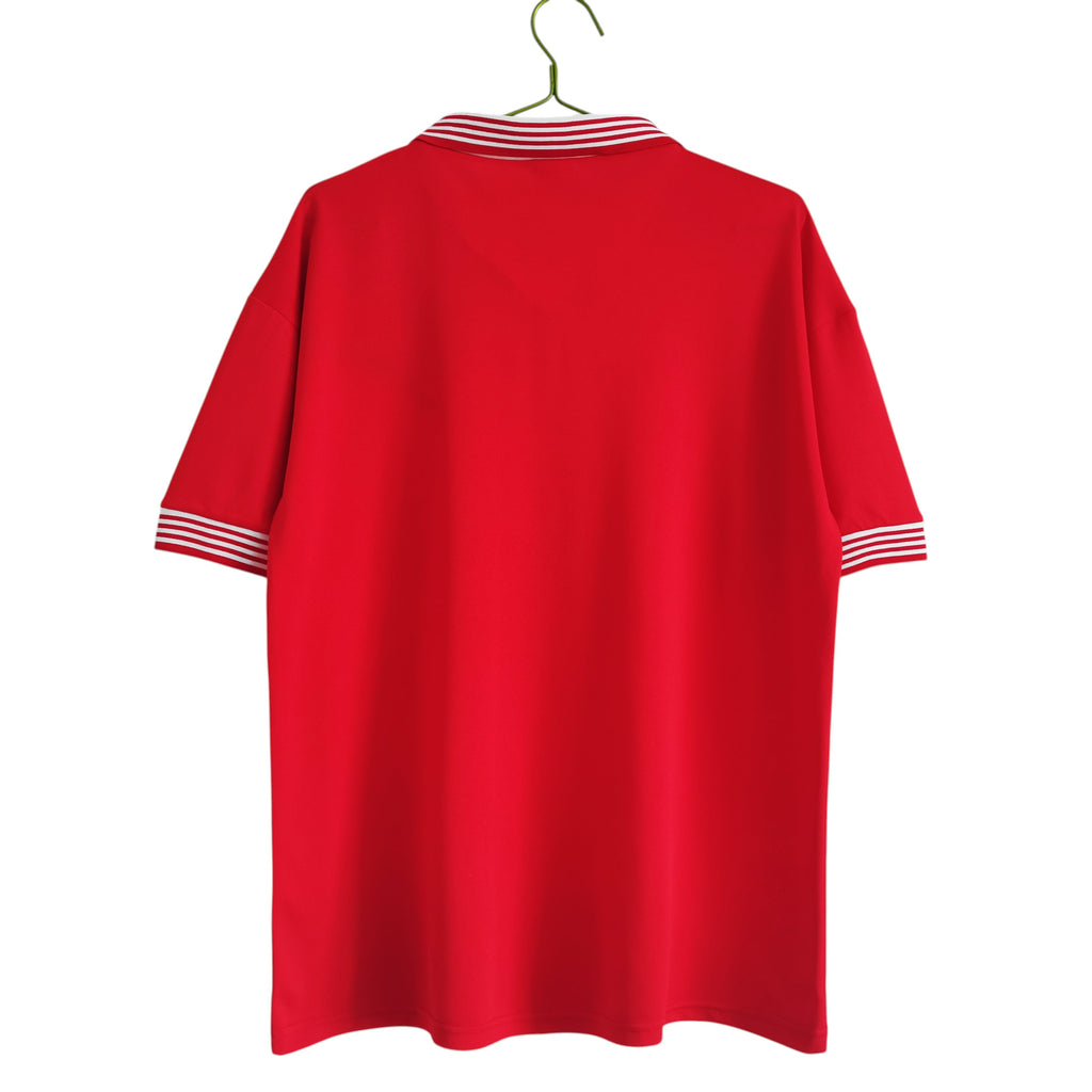 Manchester United 1977 FA Cup Silver Jubilee Jersey Retro –