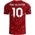 Liverpool FC Home Jersey 2026/27 Alexis Mac Allister #10 Back View
