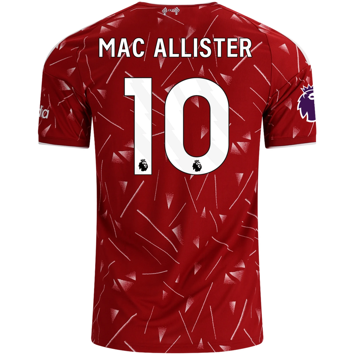 Liverpool FC Home Jersey 2026/27 Alexis Mac Allister #10 Back View