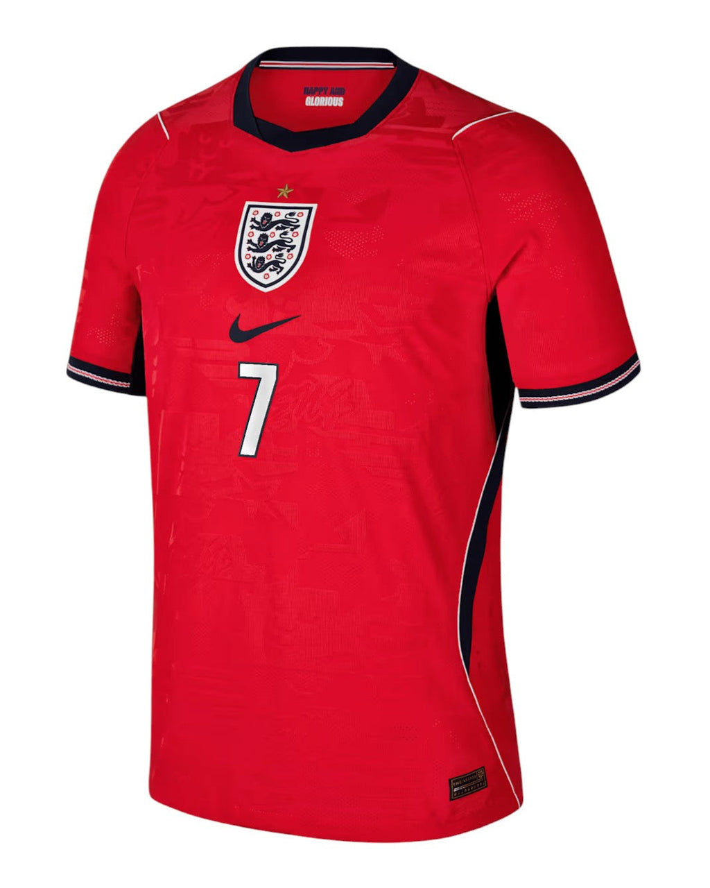 England 2026 Away Jersey #7 Saka