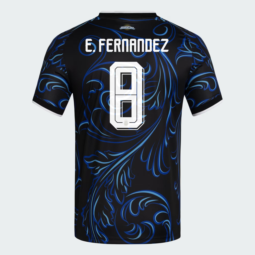 Argentina Away Jersey 2026 | #8 E. Fernández