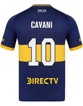 Boca Juniors Cavani Home Jersey 2025/2026 – blue retro football jersey front view