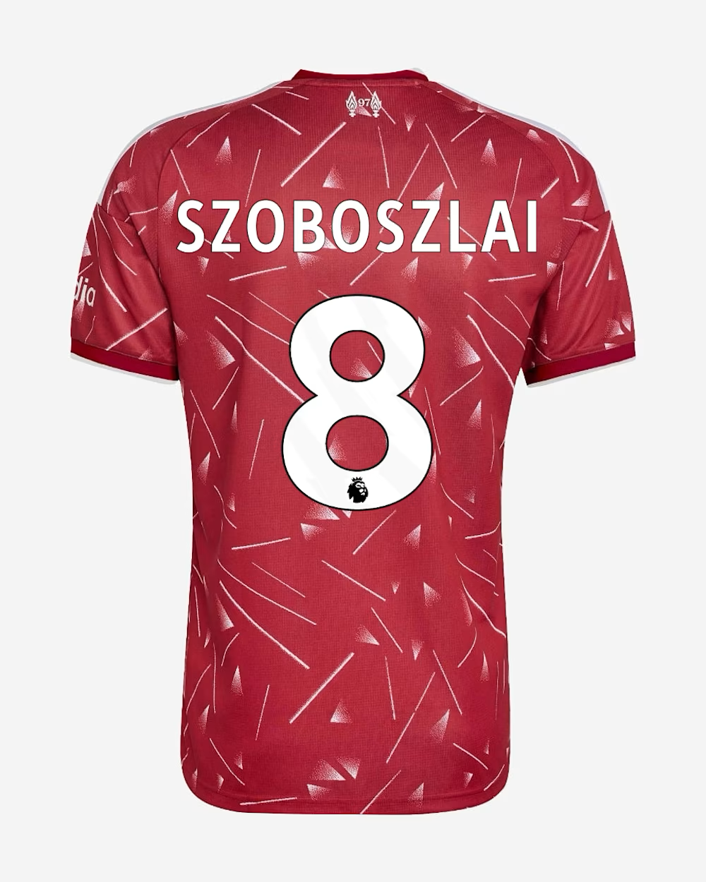 Liverpool FC Home Jersey 2026/27 Dominik Szoboszlai #8 Back View