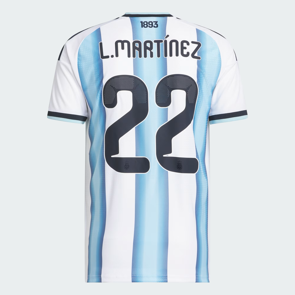 Argentina Home Jersey 2026 | #22 L. Martínez