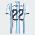 Argentina Home Jersey 2026 | #22 L. Martínez