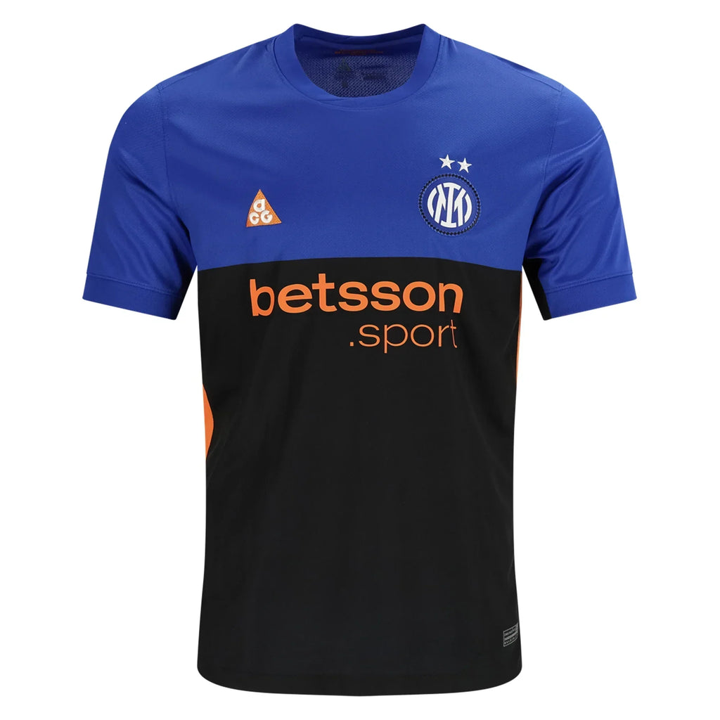 Inter Milan 4th Kit Special Edition AGG 25/26 – white retro football jersey front view