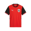 Austria National Team Home Jersey 2025/26 – red retro football jersey front view