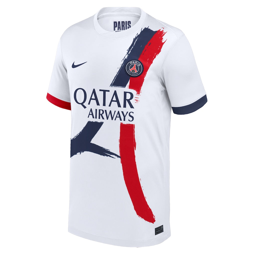 PSG Dembélé Away Kit 2025/26 (Ligue 1) – retro football jersey back view