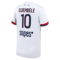 PSG Dembélé Away Kit 2025/26 (Ligue 1) – retro football jersey front view